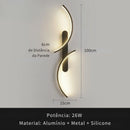arandela moderna, arandela de parede moderna, arandela minimalista, arandela preta moderna, arandela led moderna, arandela decorativa, arandela para quarto, arandela para cabeceira, arandela para sala, arandela para corredor, arandela contemporânea, arandela slim led, arandela de parede led, luminária de parede moderna, luminária decorativa de parede, arandela preta fosca, arandela orgânica moderna, arandela curva led, arandela arco duplo, arandela artística, arandela para painel ripado, iluminação decorati