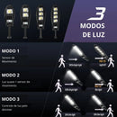 refletor solar led, refletor solar, luz solar, luminária solar led, luminária solar, holofote solar led, holofote solar