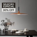 Últimas Unidades – 30% OFF | Lustre Pendente Moderno Minimalista Design UFO LEDZ - 25cm/35cm/45cm
