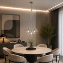 lustre pendente de vidro, pendente globo de vidro, lustre com 3 globos, pendente 3 globos, lustre 3 globos de vidro, pendente conjunto de globos, lustre de vidro moderno, pendente moderno de vidro, pendente italiano, lustre design italiano, pendente Vetro Chiaro, Vetro Chiaro Fascio, lustre Vetro Chiaro, pendente globo transparente, pendente globo fumê, pendente globo rose gold, pendente globo dourado, lustre globo transparente, lustre globo fumê, lustre rose gold, lustre dourado de vidro, pendente para sal