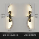 arandela moderna, arandela de parede moderna, arandela minimalista, arandela preta moderna, arandela led moderna, arandela decorativa, arandela para quarto, arandela para cabeceira, arandela para sala, arandela para corredor, arandela contemporânea, arandela slim led, arandela de parede led, luminária de parede moderna, luminária decorativa de parede, arandela preta fosca, arandela orgânica moderna, arandela curva led, arandela arco duplo, arandela artística, arandela para painel ripado, iluminação decorati