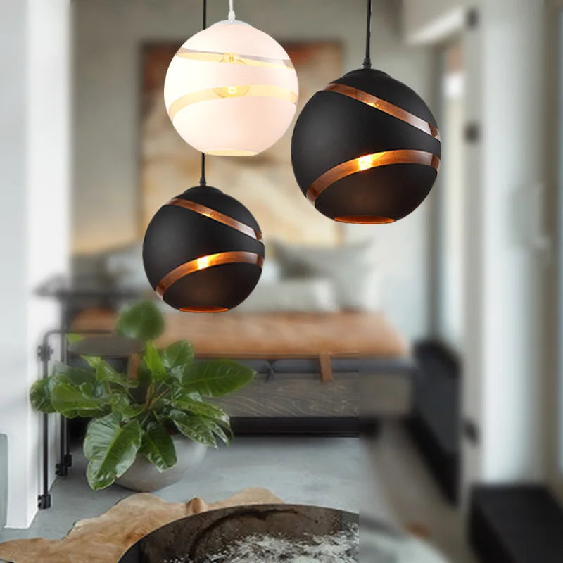 Lustre Pendente de Luxo Vulcan Led - 20cm/25cm