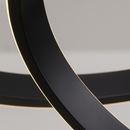 Lustre Pendente de Luxo Minimalista Allure LEDZ - 3 ou 4 Anéis Grandes - 20cm/40cm/60cm/80cm